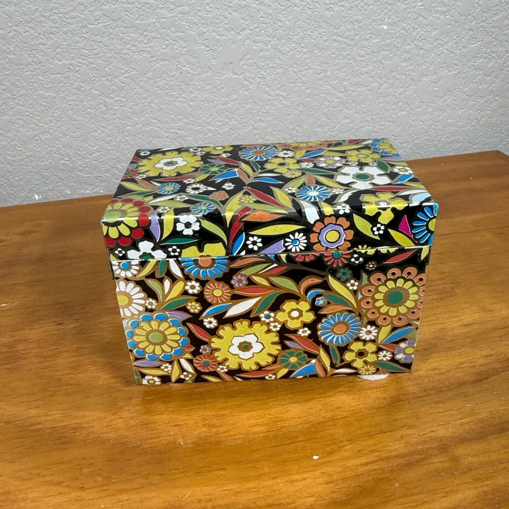 Chein Floral Recipe‎ Box